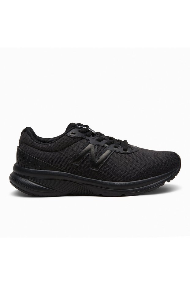 Black Unisex Walking and Running Sports Shoes - M411