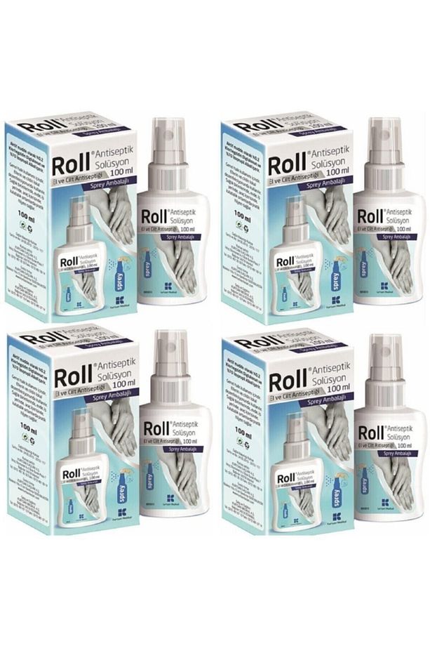Antiseptik Solüsyon El Ve Cilt Antiseptiği 100 ml ( 4 Kutu ) - 1