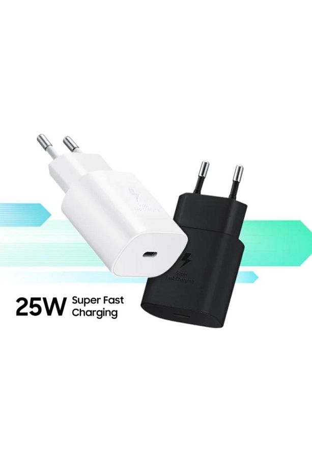 Orjinal Type-c Girişli Fast-hızlı Şarj Adaptörü Başlığı 25w-25walt (SİYAH) - 2