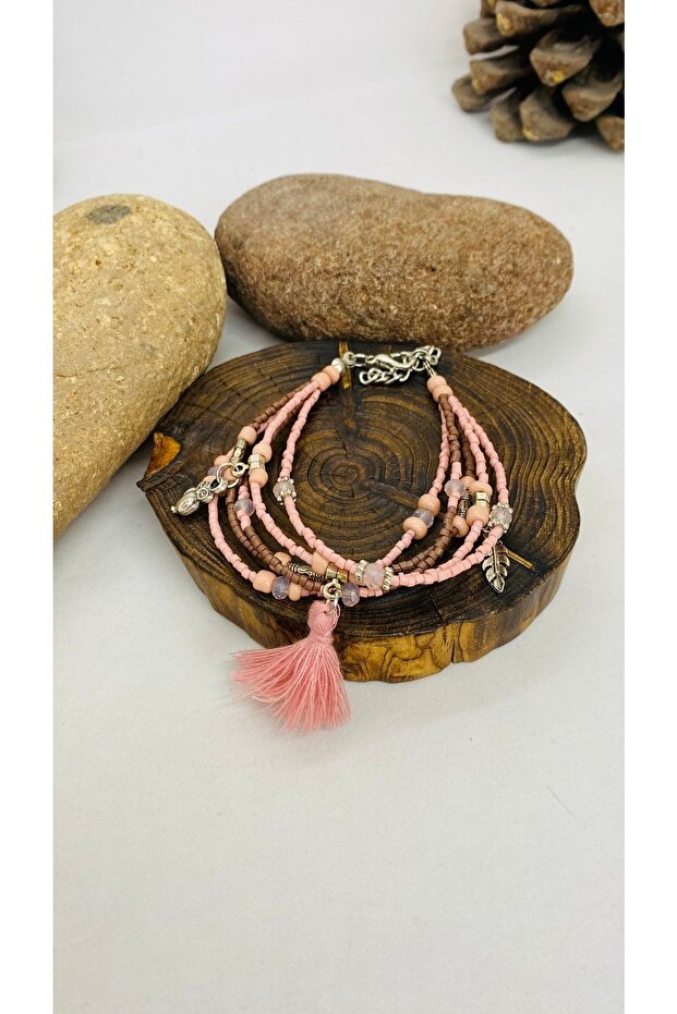 Handmade Ethnic Crystal Beads Women's Bracelet