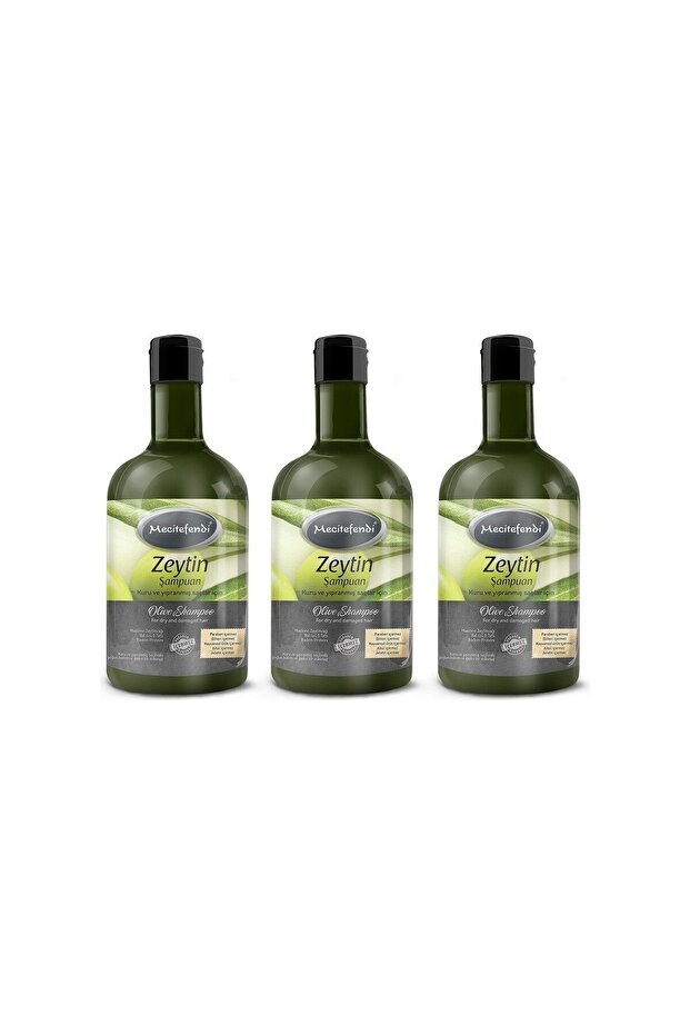 Zeytinyağlı Şampuan 400 ml 3'lü - 1