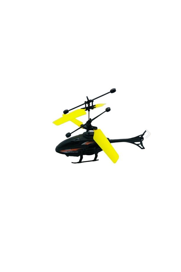 Işıklı Rc Helikopter Uzaktan Kumandalı Şarjlı Helikopter Sensörlü Drone Helikopter - 2