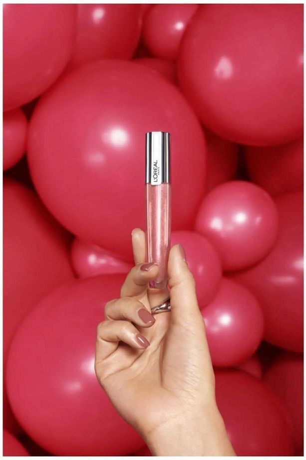 3 Adet Loreal Paris Brilliant Signature Plump in Gloss Ruj 402 Soar ve ROSIE - 2