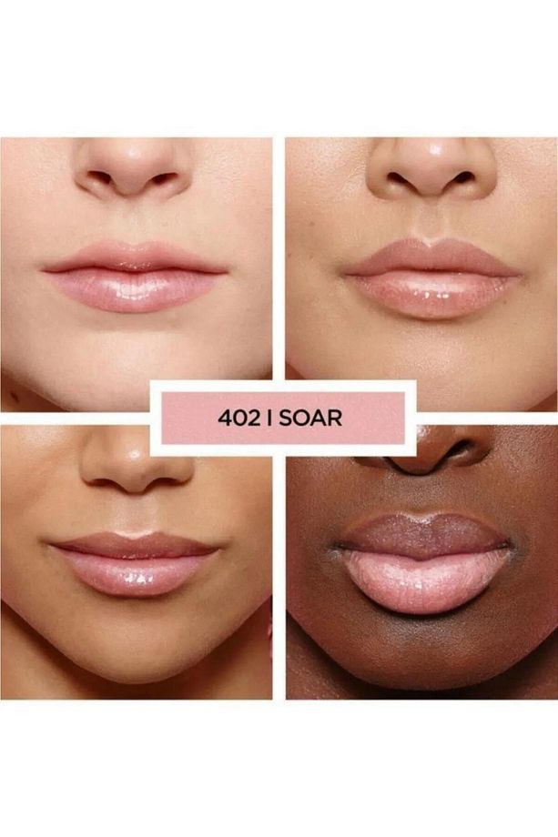 3 Adet Loreal Paris Brilliant Signature Plump in Gloss Ruj 402 Soar ve ROSIE - 4