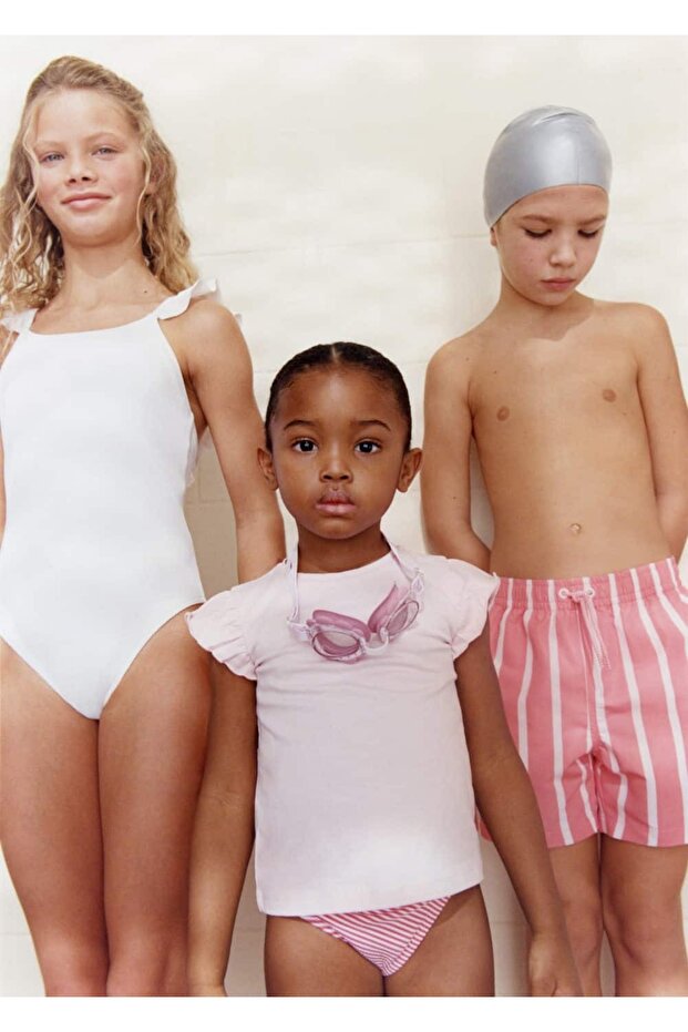 Çizgili bikini altı - 3