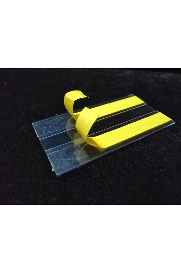 10 Adet C Tipi 5x10 Cm Depo Ürün Etiketliği Şeffaf Yapışkanlı Etiketlik Isimlik Raf Fiyat Etiketliği - 4