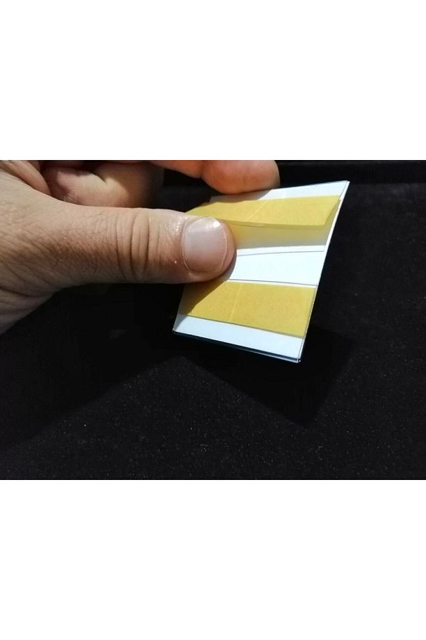 10 Ad C Tipi Yapışkanlı Etiketlik isimlik 5x5 cm Dolap Kapak Peçetelik Karekod Raf Etiketi - 6