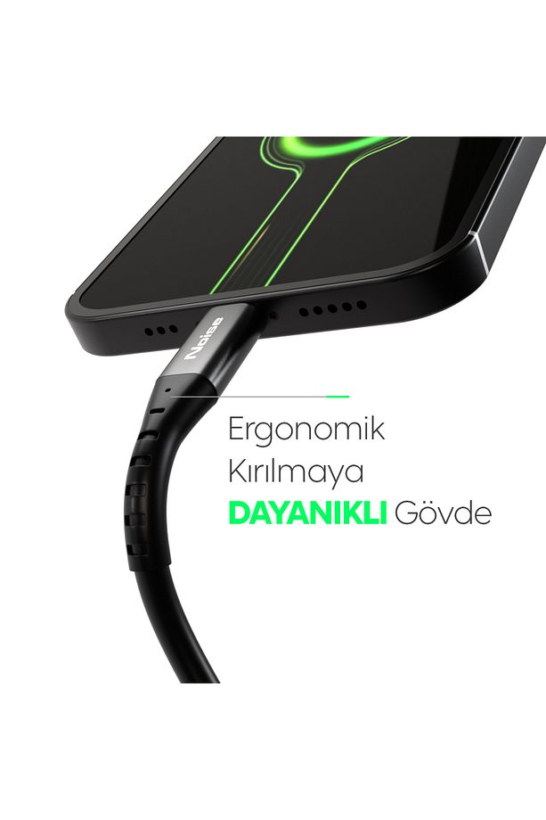 Samsung , Xiomi, Huawei, Android Uyumlu 3a Typec(USB) Hızlı Şarj Kablosu - 3