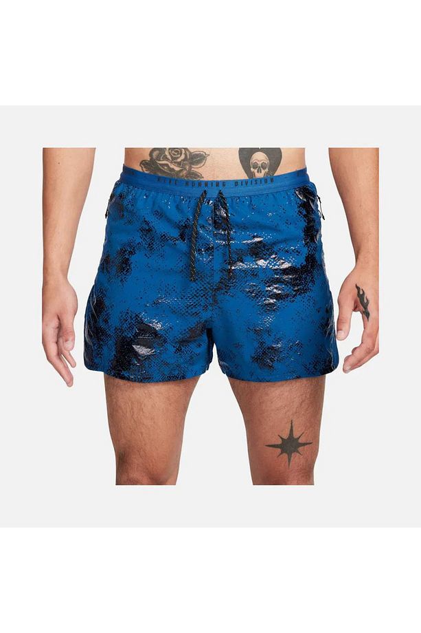 Run Division Dri-Fit ADV 10cm (approx.) Brief-Lined Running Erkek  astarlı mavi koşu  Şort fn3377 - 2