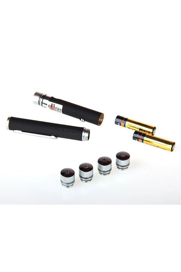 Yeşil Lazer Pointer 8000 Mw 5 Başlıklı - 5