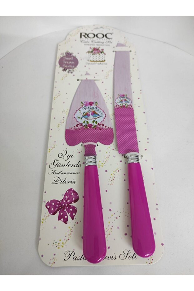 Pasta Bıçağı Ve Spatula Seti 2li - 1