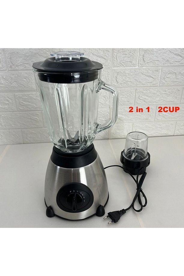 Pro Profesyonel Cafe Bar Ev-cafe Tipi T 2.5 Lt-1 Lt Meyve Sebze Bar Blender Seti Cam Sürahi - 3