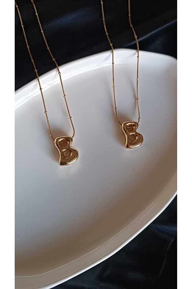 BALON B HARFİ KOLYE - 3