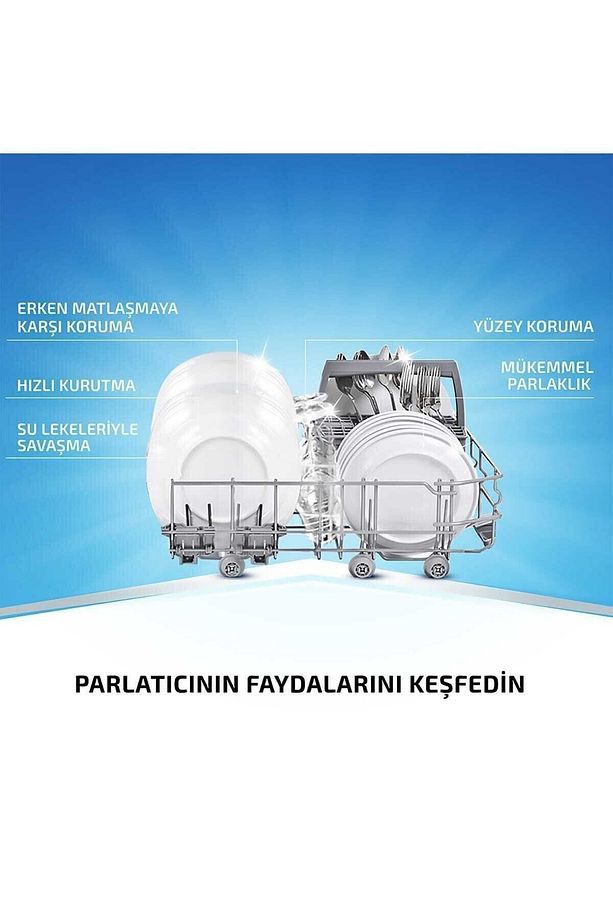 Bulaşık Makinesi  Parlatıcı & Kurutucu   Sıvı  800 ml (400ml x 2'li) - 3