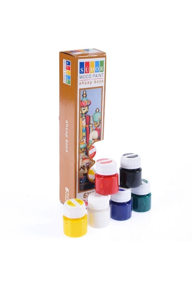 Ahşap Boya Seti 6x15 ml. Sd-123 - 2