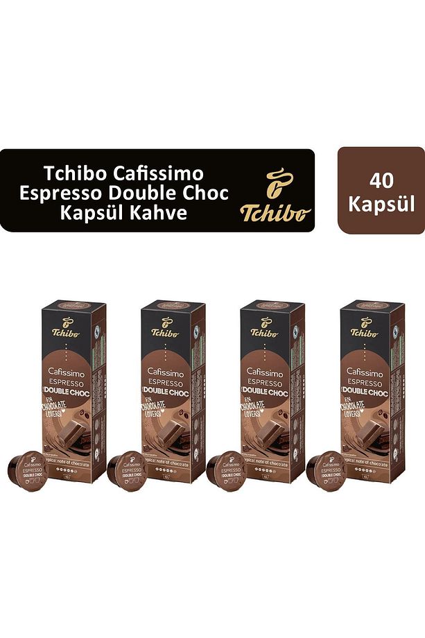 Cafissimo Espresso Double Choc Kapsül Kahve x 4 Adet - 1