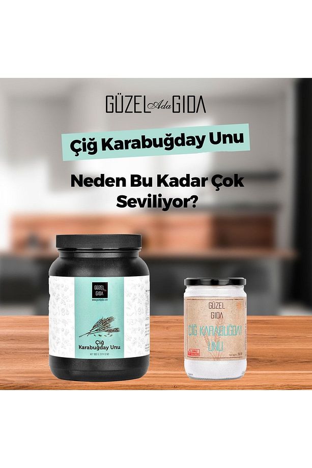 Çiğ Karabuğday Unu 350 gr (GLUTENSİZ) - 2