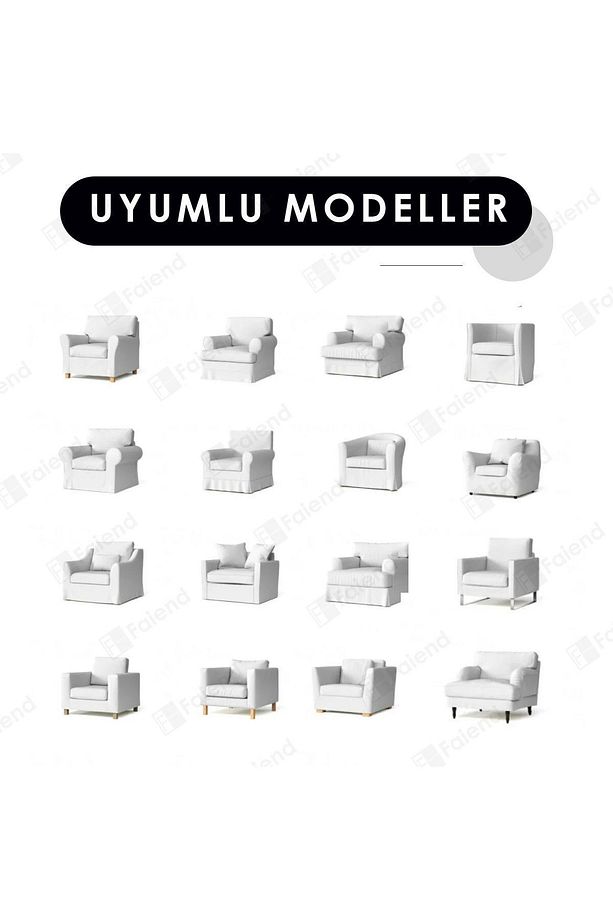 Kadife tekli koltuk örtüsü Lastikli Kanepe Örtüsü | Lastikli Koltuk Örtüsü | Koltuk Kılıfı - 7