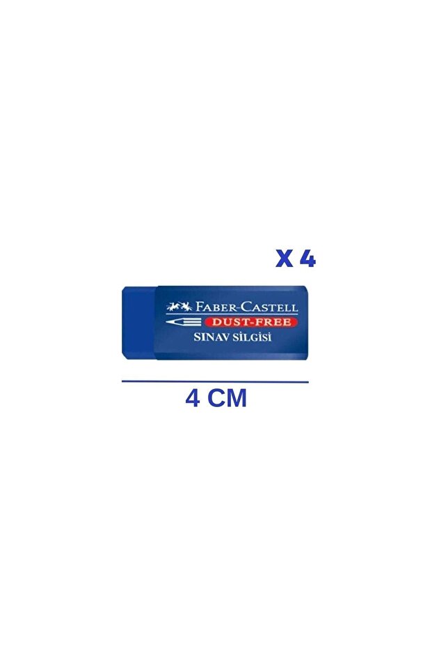 ممحاة امتحان متوسطة الحجم 4x الكمية - 1
