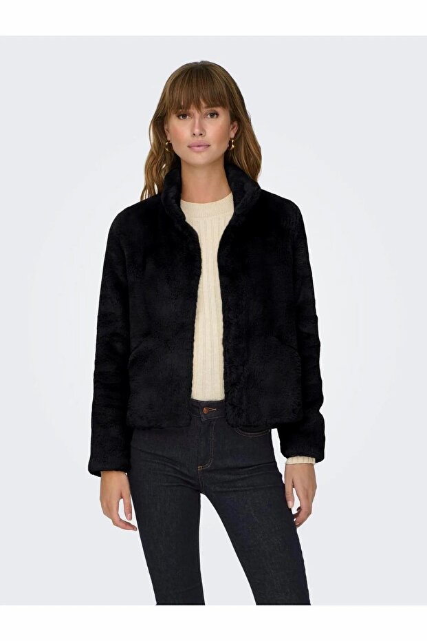 15295423 Onlnewvida Faux Fur Jacket Cc Otw