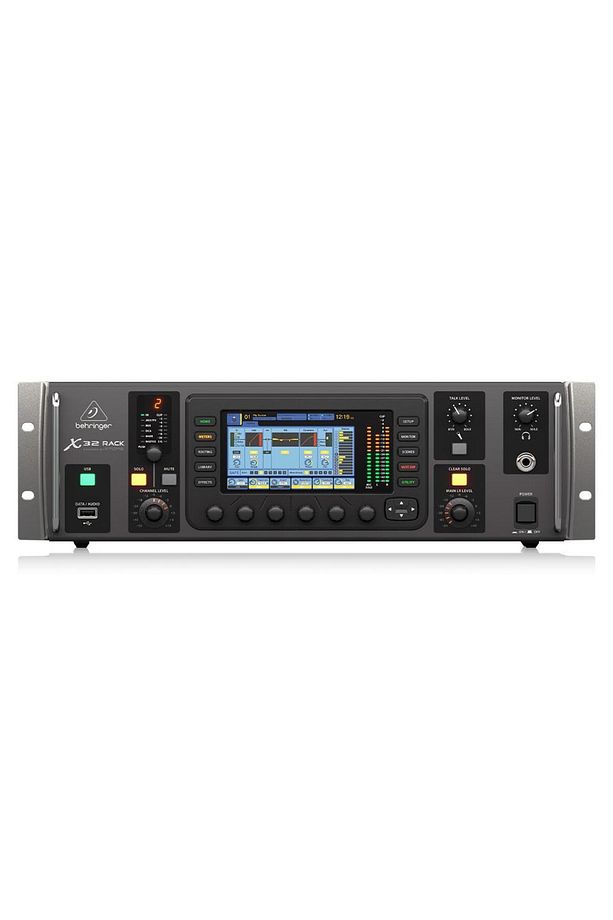X32rack 40-ınput, 25-bus Digital Rack Mixer With 16 Programmable Midas Preamps, Usb Audio - 1