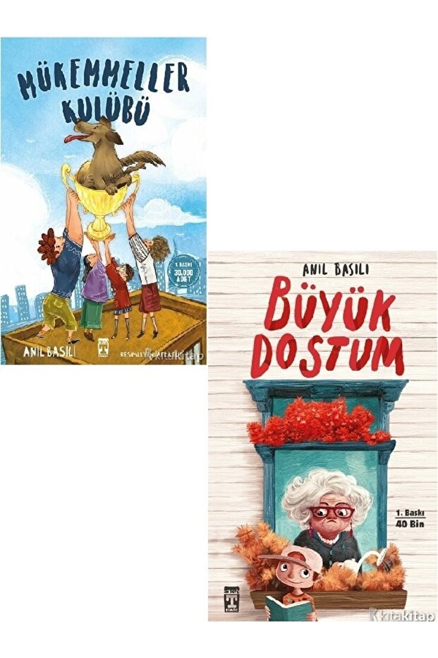 Mükemmeller Kulübü - Büyük Dostum - Anıl Basılı 2 Kitap Set