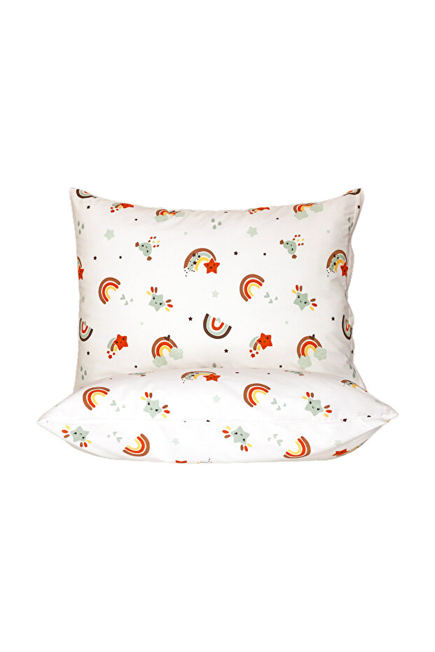 Basic Cotton Roses Pillowcase 2 Pieces 50X70 cm Paktykch03