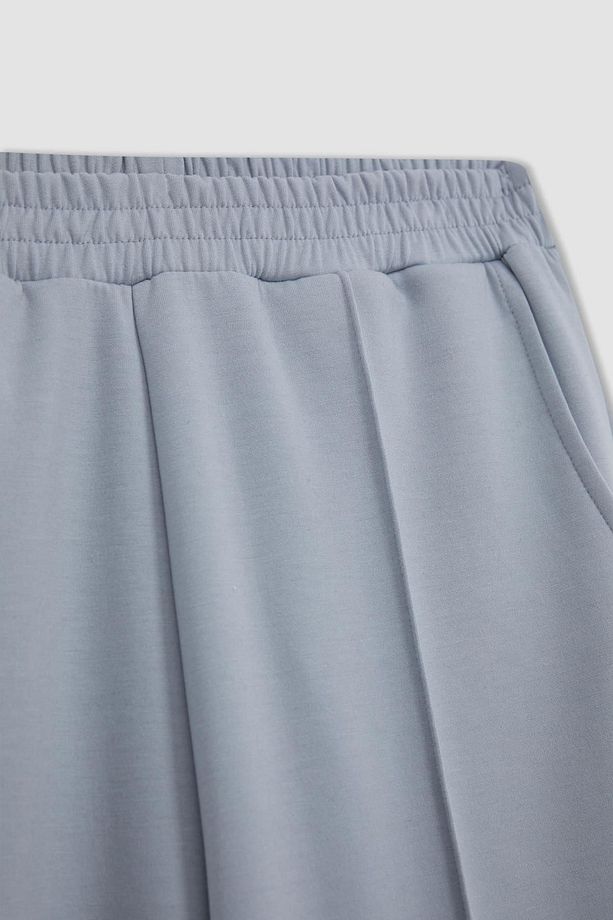Fit Standart Fit Geniş Paça Skuba Dalgıç Kumaş Eşofman Altı A5628ax23au - 2