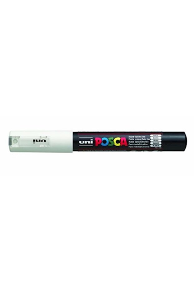 0.7 Water Based Poster Marker White PC-1m White