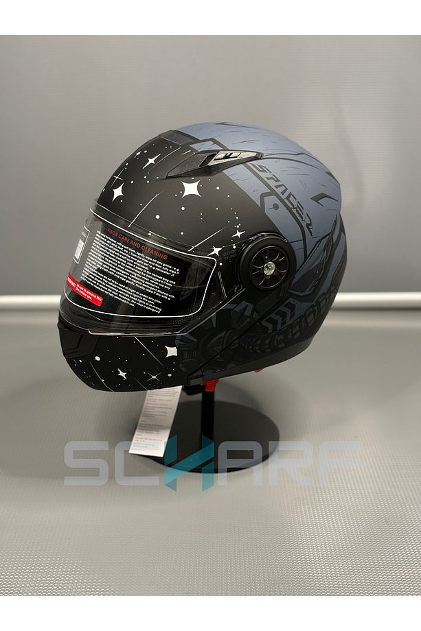 Scharf Jk 115 Güneş Vizörlü Çene Açılır Kask - 2