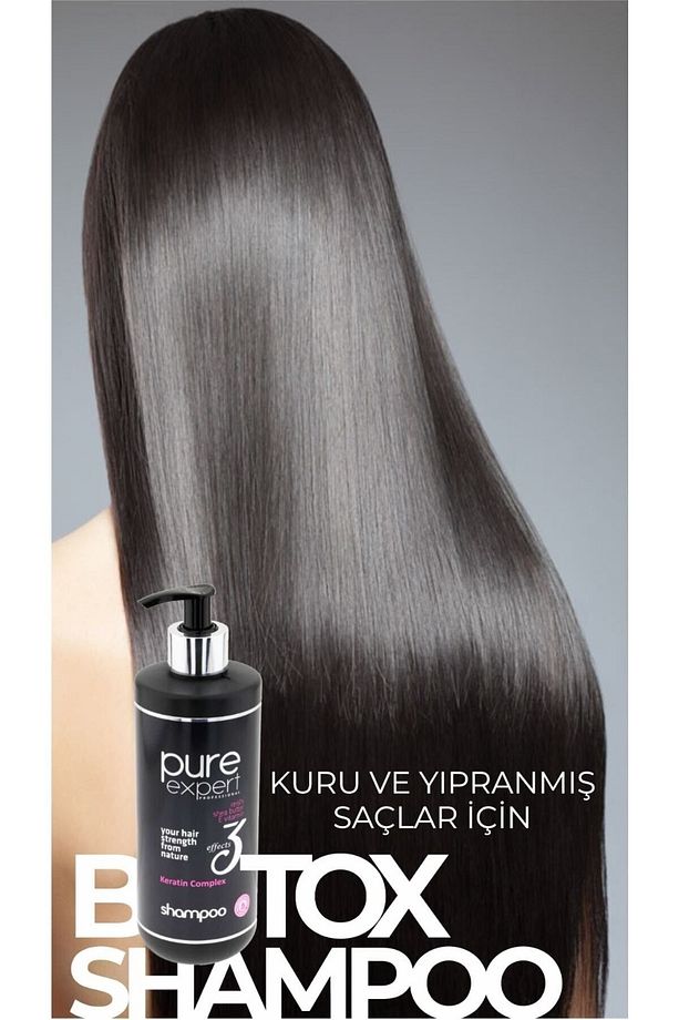 Keratin Komplex & Boyalı Ve Yıpranmış Saçlar İçin Onarıcı Şampuan 500 ML - 1