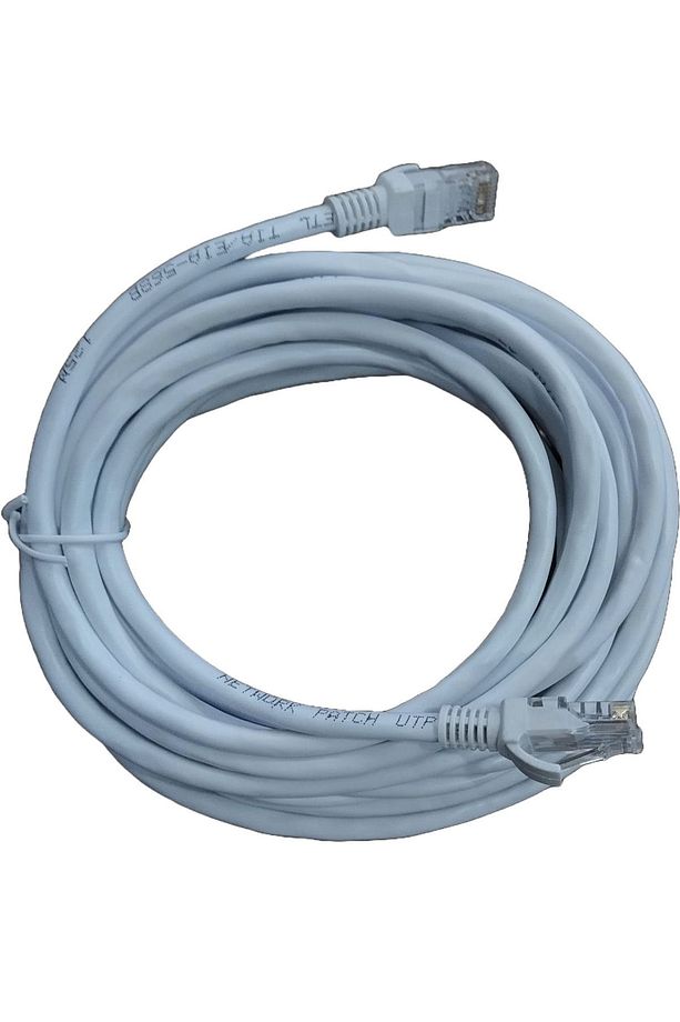10 Metre Cat6 Internet Data Kablosu(ETHERNET MODEM RJ45 UÇLU JACKLI NETWORK ADSL) - 2