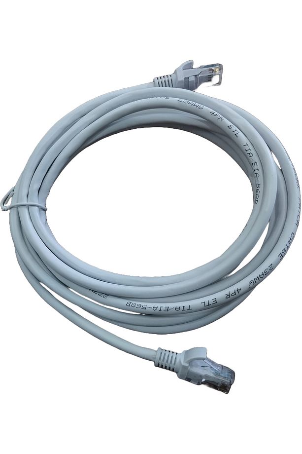 3 Metre Cat6 Internet Data Kablosu(ETHERNET MODEM RJ45 UÇLU JACKLI NETWORK ADSL) - 1