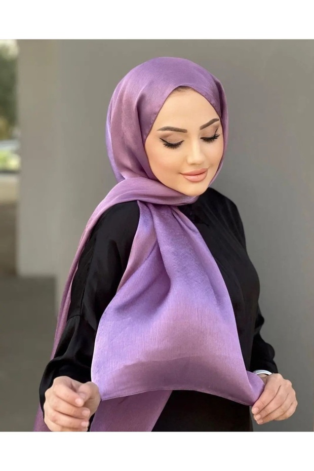 Hijab Janjan Evening Dress Shawl*Purple 14
