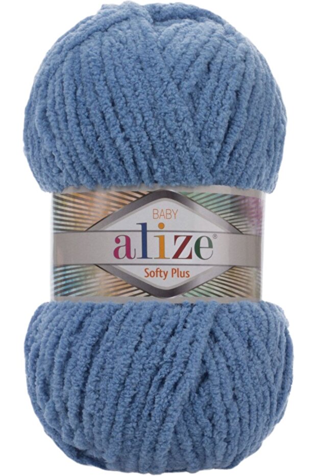 Softy Plus El Örgü Ipi Renk Kodu:374-denim - 1