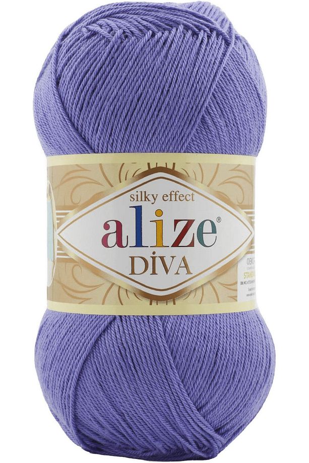 Diva Merserize ince ip Yazlık Bikini Bustiyer Bluz Örgü ipi örgü crop modelleri 851 Menekşe - 1