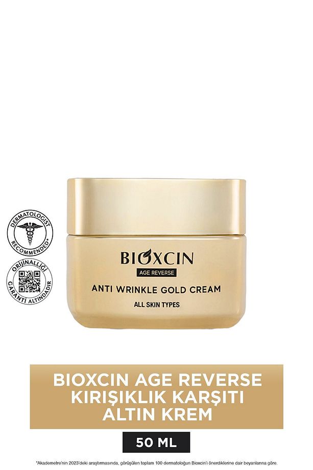 Age Reverse Kırışıklık Karşıtı Altın Krem 50 ML - 24K Altın, İpek Proteini, Hücre Yenileme - 4