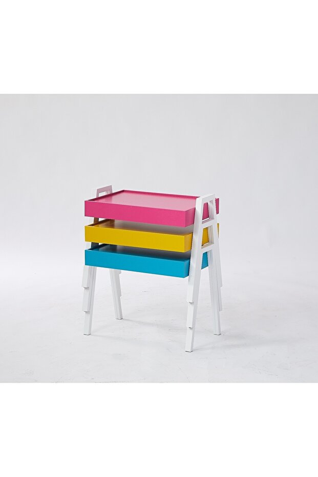 Britishome Tepsi Zigon Sehpa - 4