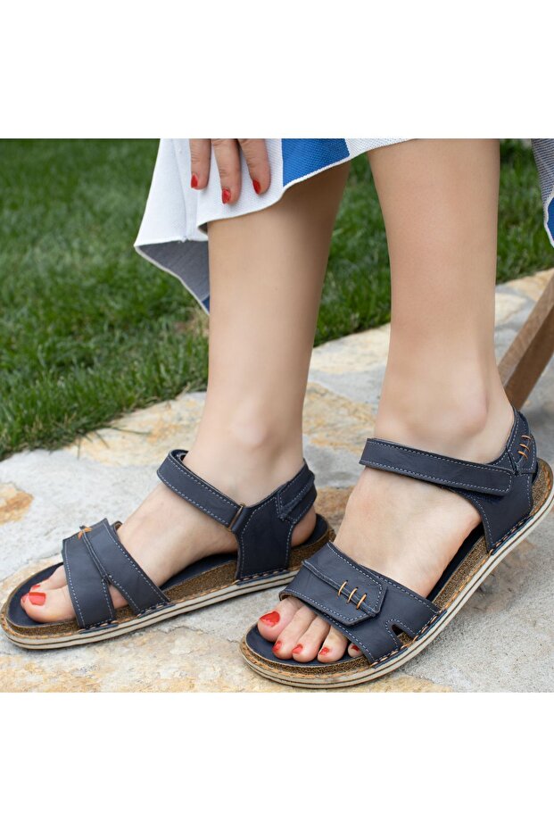 Orthopedic Leather Women's Sandals 11209