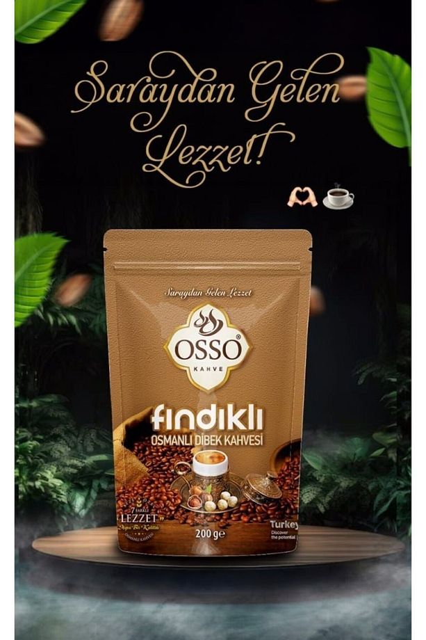 LRS OSSO FINDIKLI OSMANLI DİBEK KAHVE 200 GR. - 1