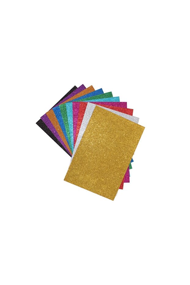 Silvery Background Cardboard - 10 Colors Silvery Background Paper A4 - 20X30 cm
