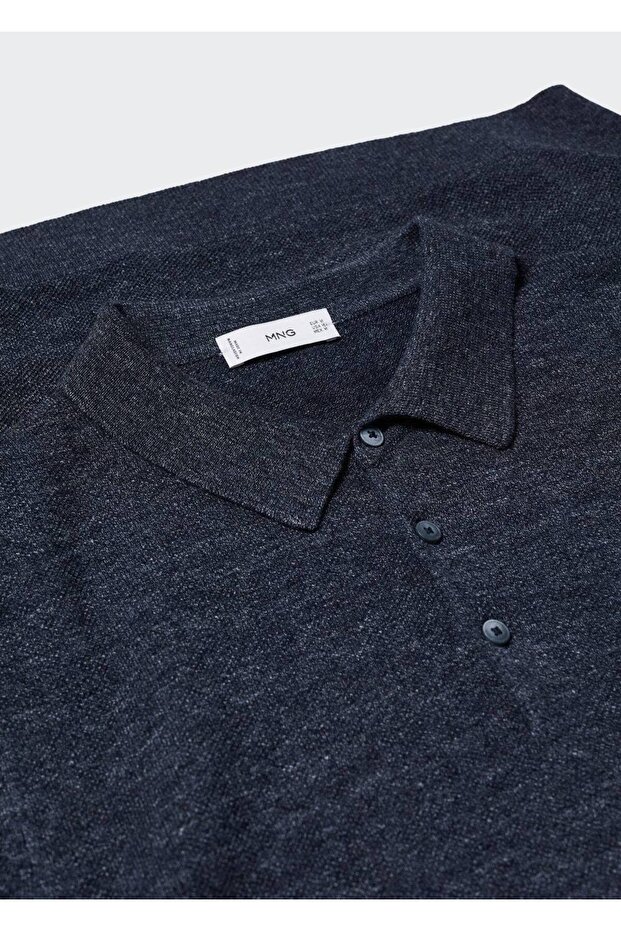 Pamuklu Triko Polo Gömlek - 6