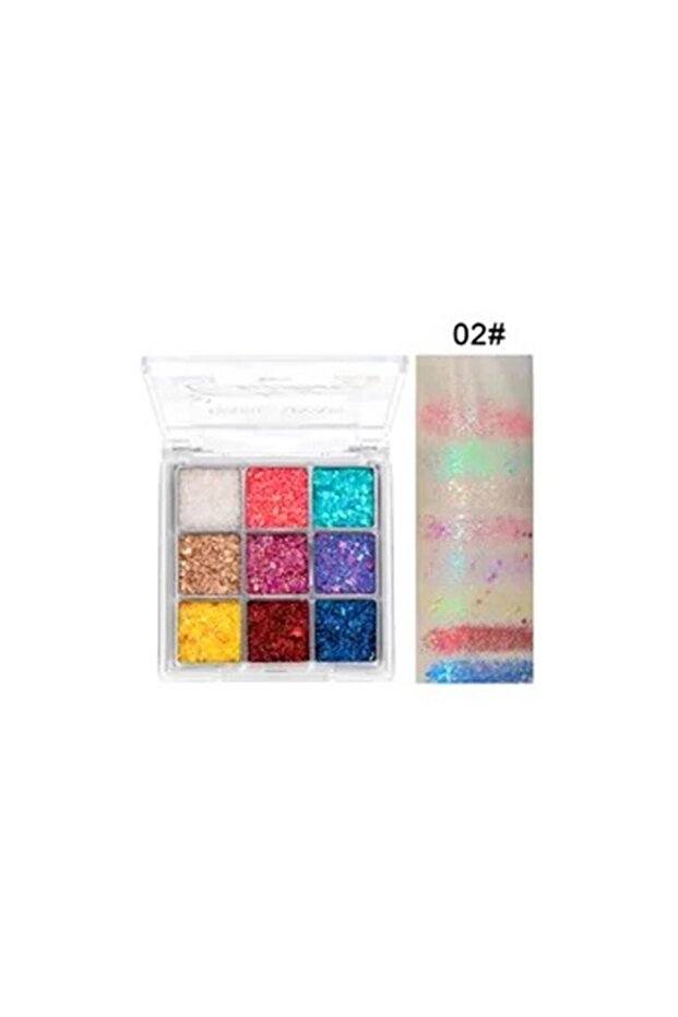 9'lu Glitter - 1