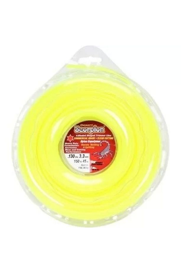 Sarı 6 Köşe Akrep Misina 3.3mm 45m - 1