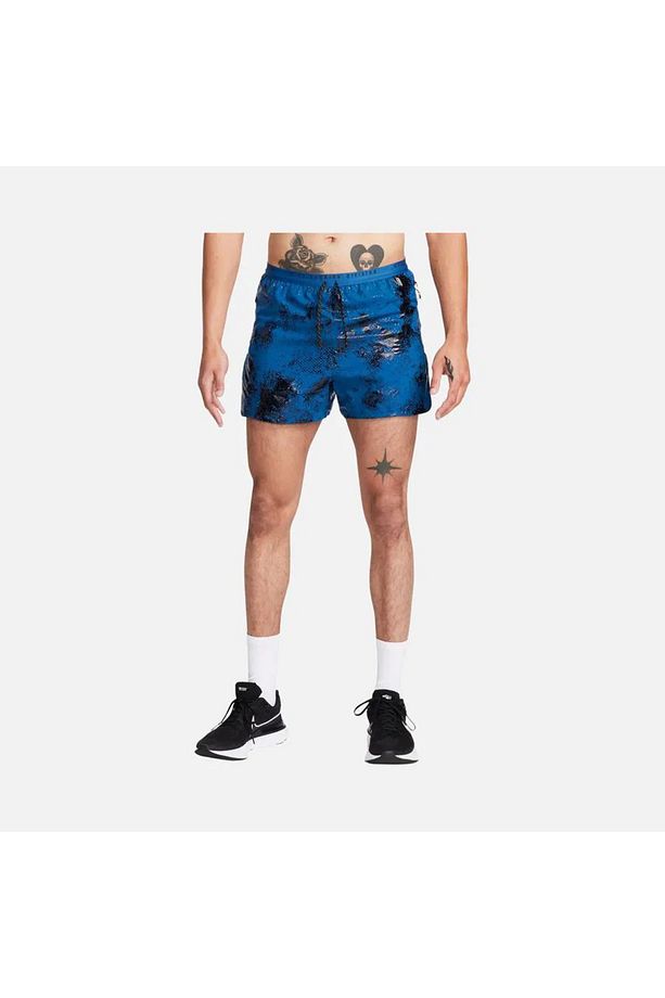 Run Division Dri-Fit ADV 10cm (approx.) Brief-Lined Running Erkek  astarlı mavi koşu  Şort fn3377 - 4