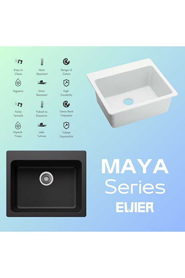 Granit Evye Maya Series Grey (GRİ) - 3
