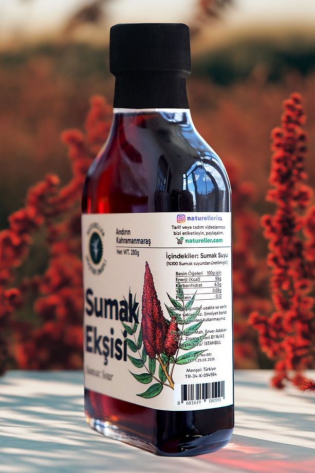 Sumak Ekşisi Tatlı Ekşi %100 Saf (Kahramanmaraş) 280 gr - 4