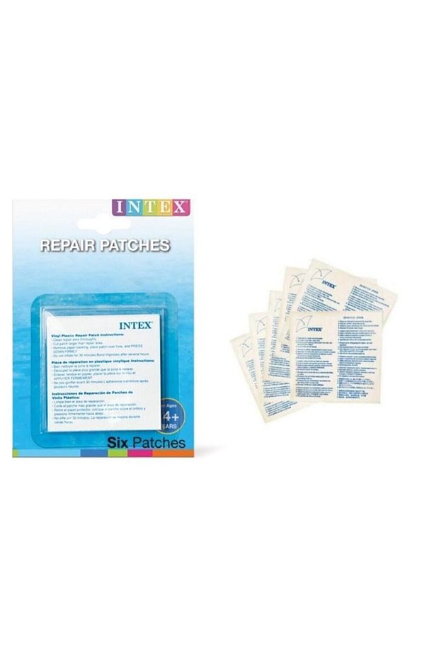 Yatak Havuz Şişirme El Pompası 29 Cm + Yapışkanlı Şişme Bot , Yatak , Havuz Tamir Onarım Yaması - 5
