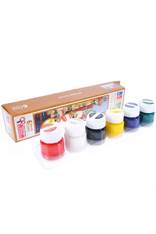 Ahşap Boya Seti 6x15 ml. Sd-123 - 3
