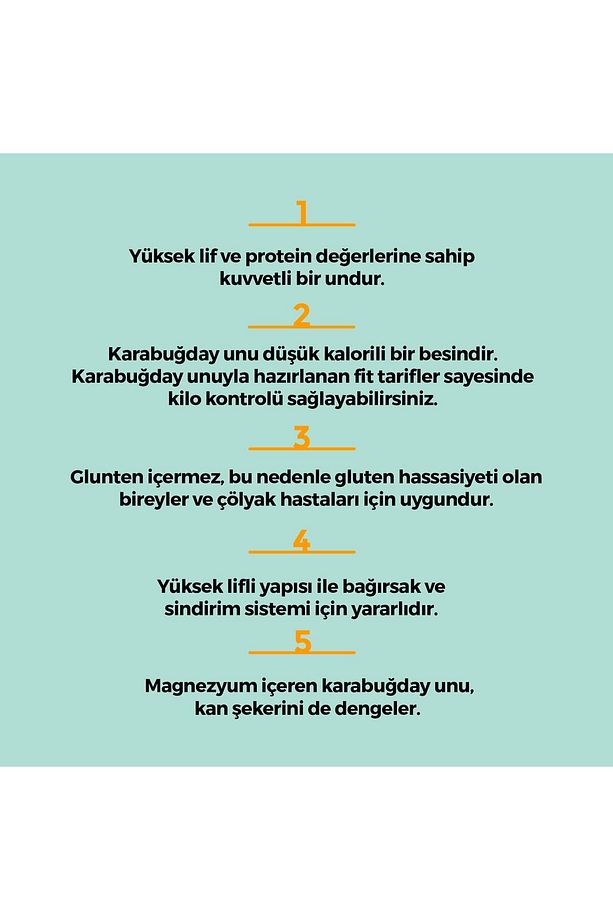 Çiğ Karabuğday Unu 350 gr (GLUTENSİZ) - 3